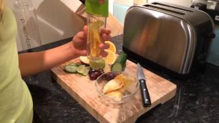 Infused Water Recipe [upl. by Ynohtnaluap]