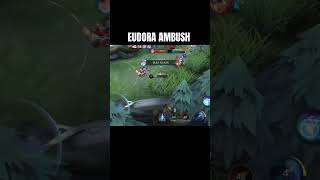 EUDORA AMBUSH eudoragameplay mobilelegends [upl. by Coh]