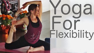 30 Minute Glowing Yoga Body Workout for Flexibility Splits and Backbends [upl. by Ellahcim883]