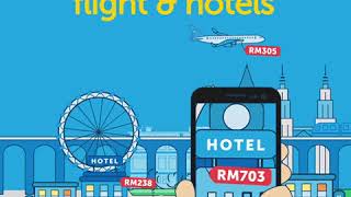 Best Flight amp Hotel Deals with Traveloka App [upl. by Rosmunda]