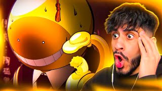 KORO SENSEI GOT HURT  Assassination Classroom Episode 9 REACTION [upl. by Ronal]