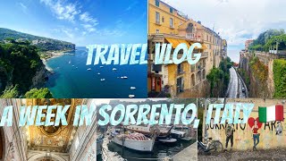 TRAVEL VLOG  SORRENTO ITALY 🇮🇹 [upl. by Nnel159]