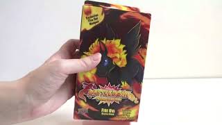 Neopets Battledome Trading Card Came  Fire Uni Starter Deck Unboxing [upl. by Doll]