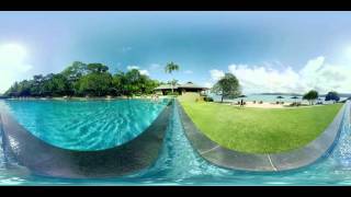 Whitehaven Beach in 360°  Whitsunday Islands Queensland Australia [upl. by Nemra]