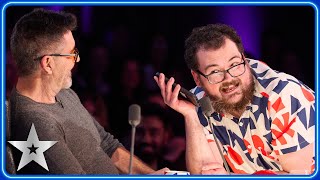 FUNNY and FEARLESS Alex Mitchell delivers hilarious standup routine  Auditions  BGT 2024 [upl. by Agathy79]