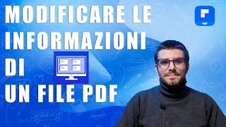 Come modificare le informazioni Autore Data e info di Un file PDF con PDFelement [upl. by Norraf]