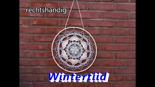 Haken  tutorial 565 De mandala Wintertiid [upl. by Burkhard]