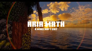 Aria Math  Minecraft edit [upl. by Laws329]