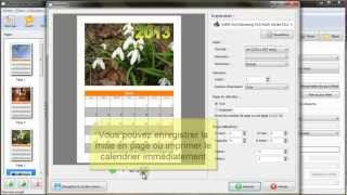 Comment créer un calendrier 2013 à imprimer par vousmême [upl. by Shanahan]