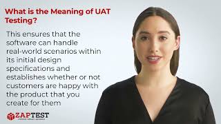 What is the meaning of UAT testing [upl. by Gladdy246]