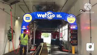 Belanger tunnel at Wetgo Pro Car Wash  GetGo Cafe  Market amp Gas Station in Bridgeville PA [upl. by Ahsilrak]