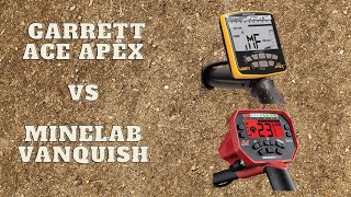 Garrett Apex vs Minelab Vanquish  Metal Detecting [upl. by Einhorn]