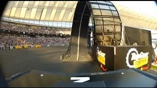 The Deadly 720 Four Wheels Top Gear RECORD BREAKING Stunt  Top Gear Live [upl. by Ecidnacal418]