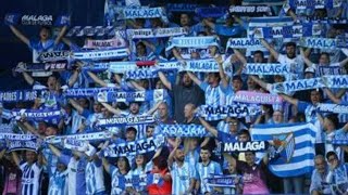 Celebración Málaga CF decepción Nàstic de Tarragona [upl. by Yessej]