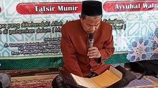 🔴 LIVE KAJIAN KITAB KUNING KIFAYATUL AWAM  FORUM MUSLIMIN MUSLIMAT DESA GUNUNG BUNDER BOGOR [upl. by Aeneas363]