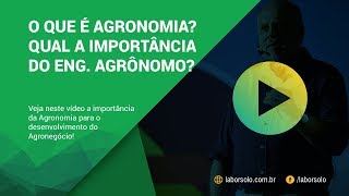 🌱 O que é Agronomia Qual a importância dela para o Agronegócio [upl. by Gilbertina]