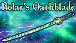 Skyrim SE  Bolars Oathblade  Unique Weapon Guide [upl. by Anaerb]