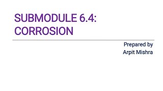 Forms of corrosionSurface corrosion Filiform corrosion Module6 submodule 64 Lec3DGCA [upl. by Braeunig273]