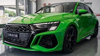 2023 Kyalami Green Audi RS3 Sportback  Interior and Exterior Walkaround [upl. by Harifaz]