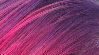 How To Dye A Gradient In Your Hair From Purple To Red [upl. by Arden]