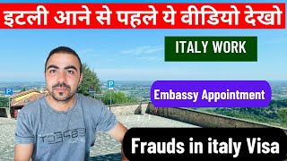 इटली के Docoments की सारी जानकारी  ITALY IMMIGRATION UPDATE 16 July 2024  Embassy Appointment [upl. by Gelasias]