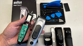 Braun Hair Clipper HC 5090 HC5050 battery replacement [upl. by Carla]