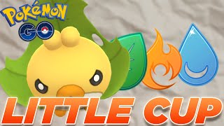 Legend DOMINATES the Little Cup with SEWADDLE for Pokemon GO Battle League [upl. by Ahsimal]