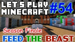 Lets Play Minecraft Hermitcraft FTB Ep 54  Season Finale Ender Dragon Hydra amp Naga Fight [upl. by Lem]