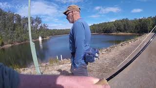 FlyFishing In Natures Realm Wombat Reservoir Vlog24 [upl. by Poul959]