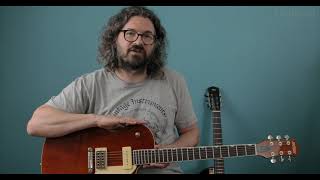 Gretsch G2215P90 Streamliner Junior Jet Club Demo [upl. by Mallis]