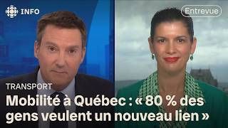 Un 3e lien pour la « sécurité économique »  entrevue avec Geneviève Guilbault [upl. by Tedder902]