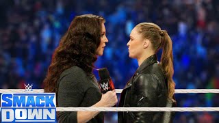 WWE May 62024  Stephanie McMahon Vs Ronda Rousey  SmackDown Live Full Match [upl. by Meldon]