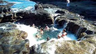 Toliet Bowl at Hanauma Bay in Hawaii [upl. by Sitsuj]