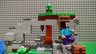 Lego minecraft stop motion animation [upl. by Ttenrag692]