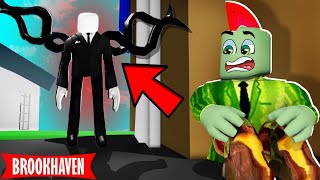 Ik Heb Slender Gevonden In Brookhaven RP🏡 [upl. by Oigres89]