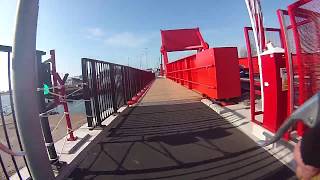 Seacombe 4 bridges new bike route April 2019 [upl. by Accem]