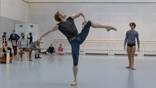 The Royal Ballet rehearse The Dante Project [upl. by Nawuq619]