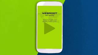 Webroot WiFi Security VPN Android Preview [upl. by Eenahs429]