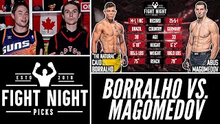 UFC Fight Night Caio Borralho vs Abus Magomedov Preview amp Prediction [upl. by Ecile]