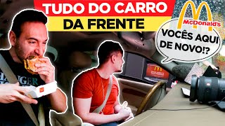 PEDINDO TUDO DO CARRO DA FRENTE NO MCDONALDS VÁRIAS VEZES Feat GABA [upl. by Odrareg70]