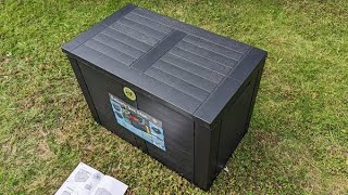 IdooDirect 170L small storage box  assembly [upl. by Delphinia748]