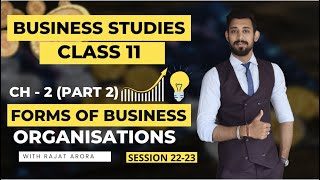 Forms of Business Organisations  Partnership  Class 11  Business studies  Part 2 [upl. by Petuu]