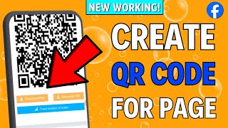 How to Create QR Code for Facebook Page 2024 [upl. by Kciredorb]