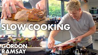 Three Super Easy Slow Cooked Recipes  Gordon Ramsay [upl. by Francklyn]