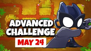 BTD6 Advanced Challenge  One Tower  May 24 2024 [upl. by Nitneuq]