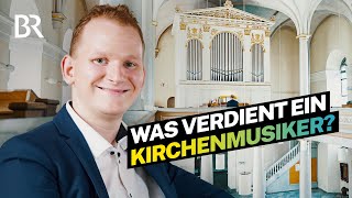 Viel Arbeit hohes Gehalt Kirchenmusiker mit außergewöhnlichem Nebenjob  Lohnt sich das I BR [upl. by Rebliw]