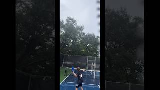 Playing with my new pickleball paddle [upl. by Tidwell]