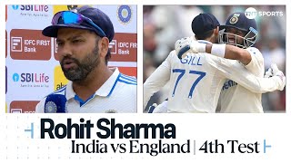 quotWE RESPONDED REALLY WELLquot 🇮🇳  Rohit Sharma  India v England 4th Test Reaction [upl. by Avram]