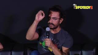 UNCUT Aamir Khan at Main Kaun Hoon Secret Superstar Song Launch Part2  SpotboyE [upl. by Noak]