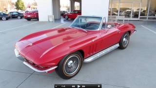 1965 Chevrolet Corvette Stingray Start Up Exhaust and In Depth Tour [upl. by Anaidirib405]